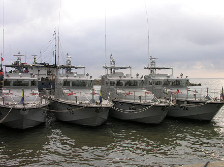 Military hardware on display for the celebrations