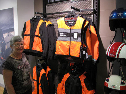 A worry when H-D sells safety vests, soon it will be law, we have to wear them