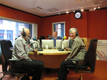 Radio interview at the BBC