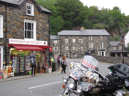 Welsh stone buildings are everywhere here