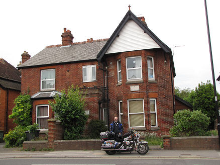 House in Petersfield where I lived as a child