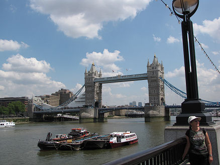 Tower Bridge on our one day London walk