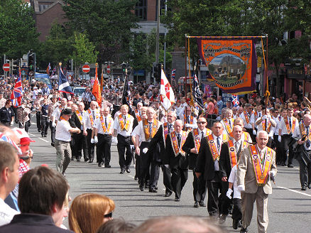 12th July Orange Parade in Belfast