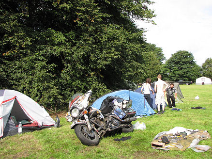 Primary apart again this time at the West London Harley Riders Rally