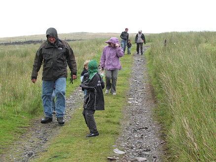 A walk in the fells on a typical Cumbrian summer's day