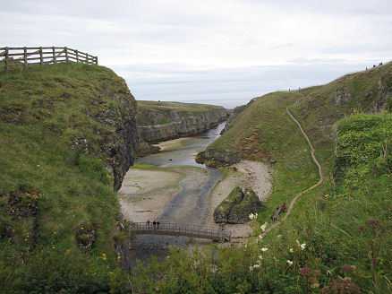 Smoo cave near Durness