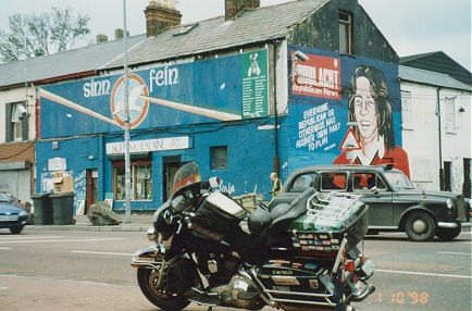 Catholic mural in Belfast