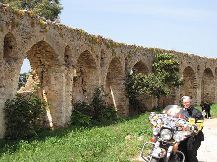 Stone wall in Pilos