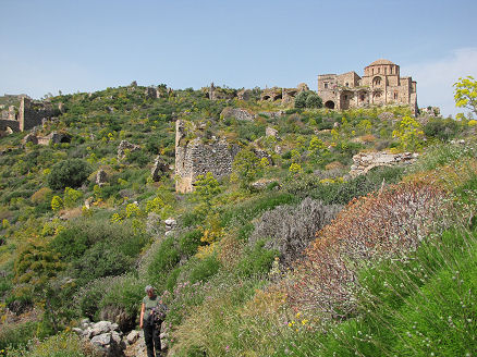 The high ruins of Monemvassia
