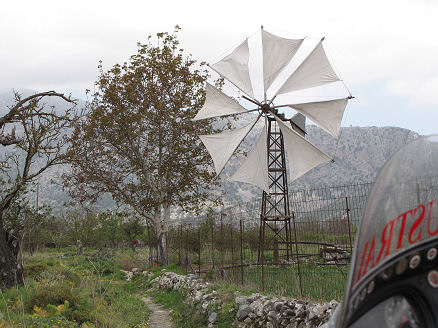 Windmill on Lassithi Plateau