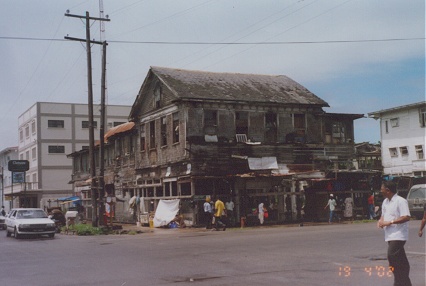 Derelict building in Georgetown