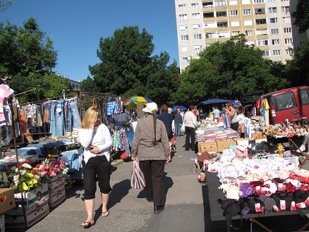 Local markets at our hotel, mostly Chinese goods