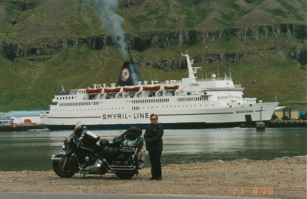 Our boat to and from the island