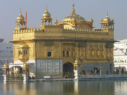 Sikh Golden Temple in Amritsar