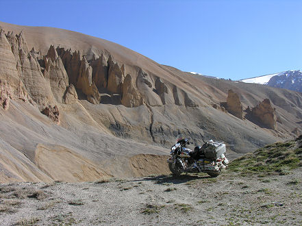 View from our camp site