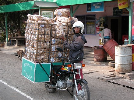 Motorcycle salesman