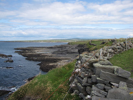 View from our walk to the Cliffs of Moher