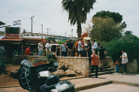 "The Good Fence" separating Israel from Lebanon has become a tourist site