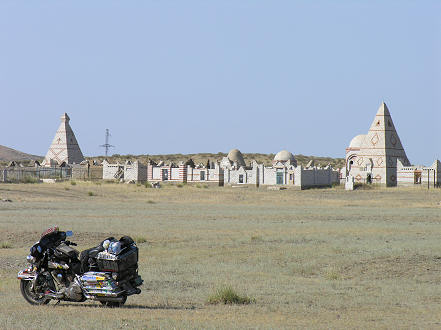 Elaborate burial tombs