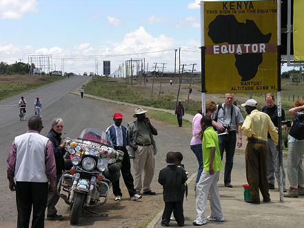 Another equator crossing