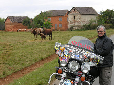 Two storied farm houses could be in Europe except there is no electricity or plumbing