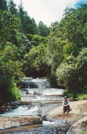 Waterfall in the Zomba Plateau