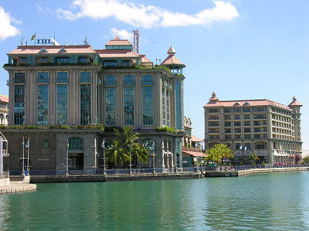 Caudan Waterfront at Port Louis