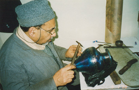 Craftsman working in Fez