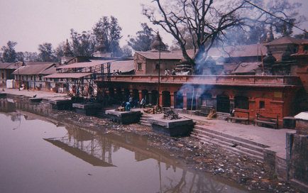 Burning Ghats out of Kathmandu