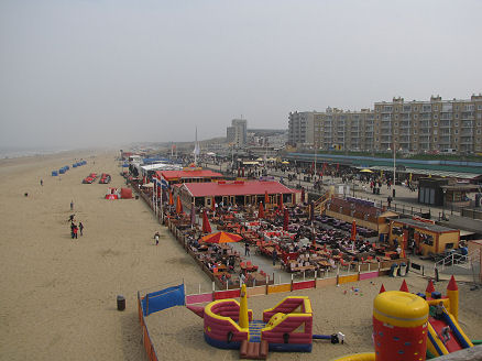 Beachside town of Scheveningen