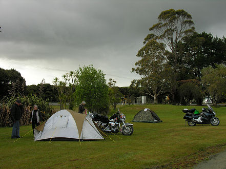 Camped at Waitiki Landing