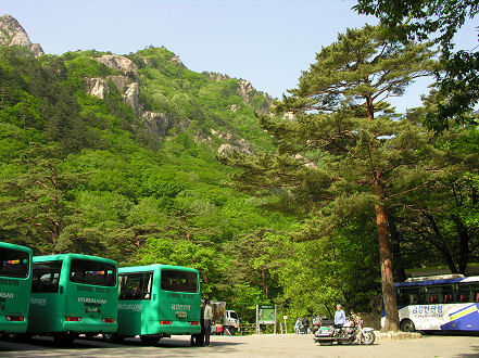 Mokran-Kwan, where our escorted ride finished