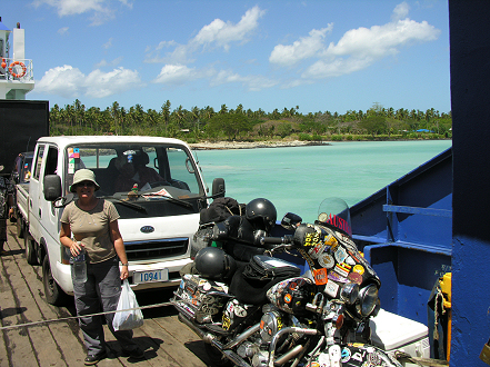 On the ferry to Savai'i