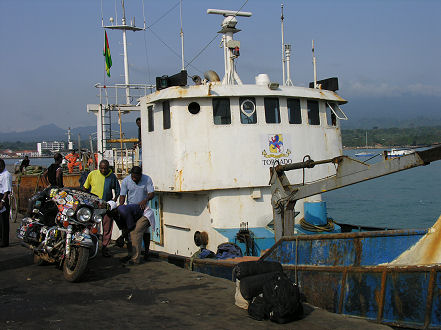 "Tornado", a better boat to be travelling on