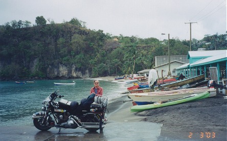 Local fishing boats