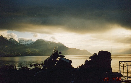 Storm over Lake Geneva