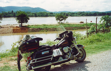 Golden Triange, confluence of Thailand, Burma and Laos