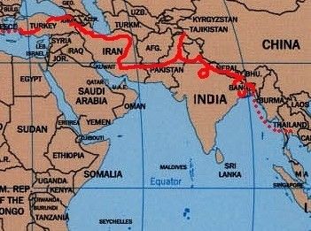 Image result for turkey bangladesh map