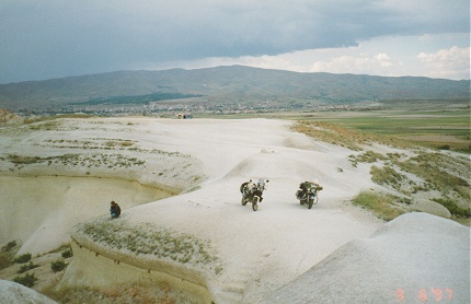 Unusual landscape of Goreme