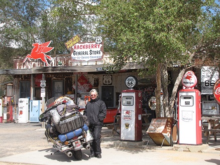 Hackberry General Store, one of our favourite
          Route 66 stopovers