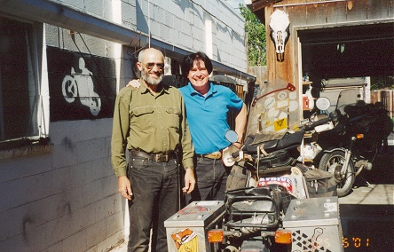 Dr Gregory Frazier, at his home in Colorado