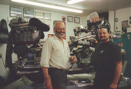 Fellow rider and mechanic generously repaired our leaking rocker cover gasket