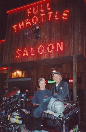 Argentinian friend, Enrique, at Sturgis