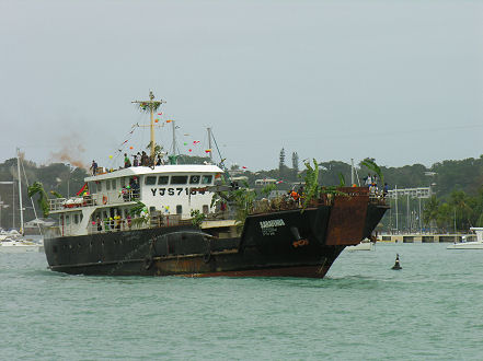 Celebrations on the water