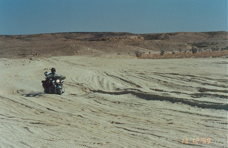 Roads in all directions to get through the powdery bull dust