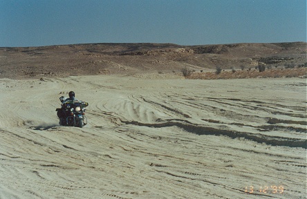 Roads in all directions to get through the powdery bull dust