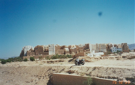 Shibam, a city of highrise mud brick buildings