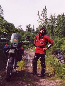 Deep in Alaska bush country.