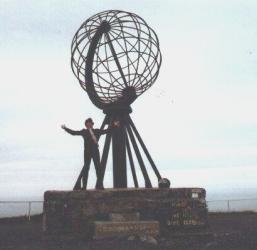 Greg at NordKapp, Norway