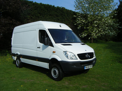 used mercedes sprinter 4x4 for sale uk